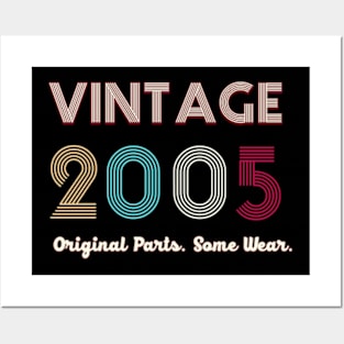 Vintage 2005 Original Parts. Some Ware Posters and Art
